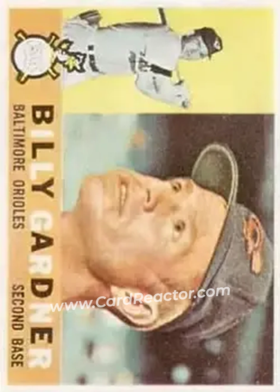 1960 Topps #106 - Billy Gardner - Baltimore Orioles - Front