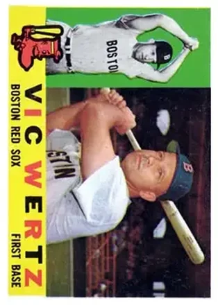 1960 Topps #111 - Vic Wertz - Boston Red Sox