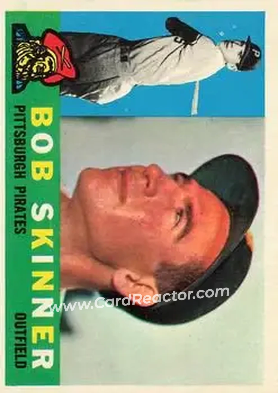 1960 Topps #113 - Bob Skinner - Pittsburgh Pirates - Front