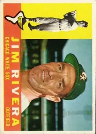 1960 Topps #116 - Jim Rivera - Chicago White Sox