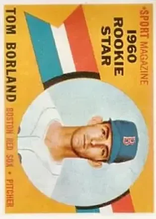 1960 Topps #117 - Tom Borland - Boston Red Sox