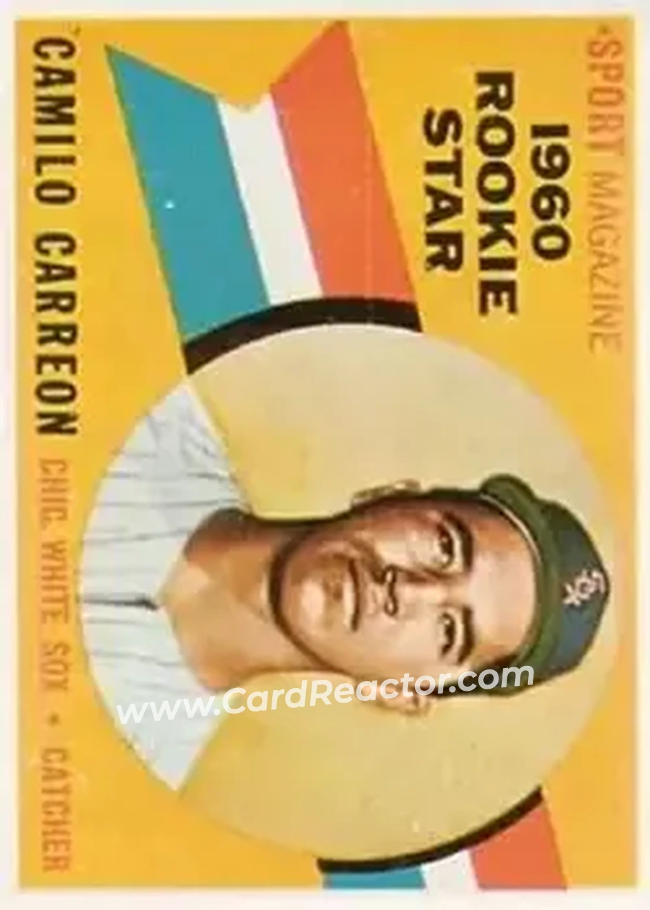 1960 Topps #121 - Camilo Carreon - Chicago White Sox - Front