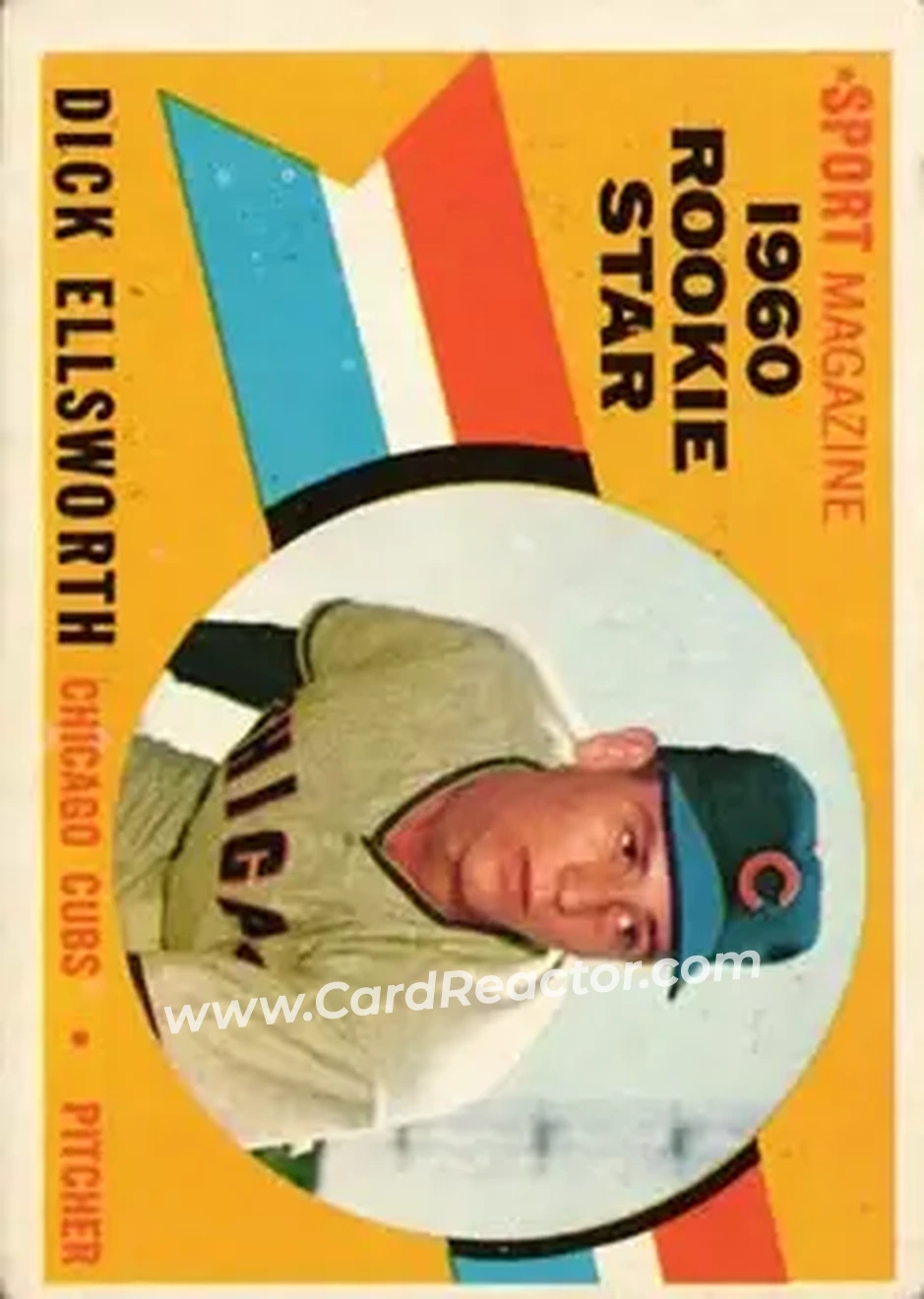 1960 Topps #125 - Dick Ellsworth - Chicago Cubs - Front