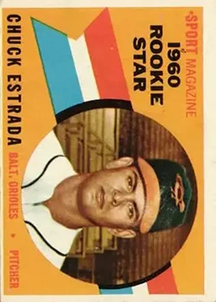 1960 Topps #126 - Chuck Estrada - Baltimore Orioles