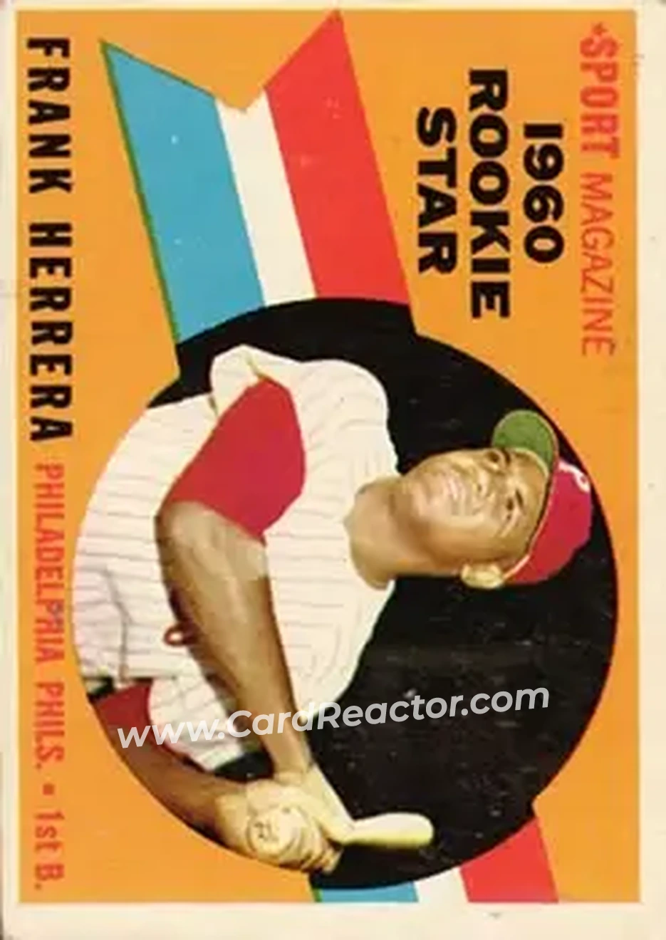 1960 Topps #130 - Pancho Herrera - Philadelphia Phillies - Front