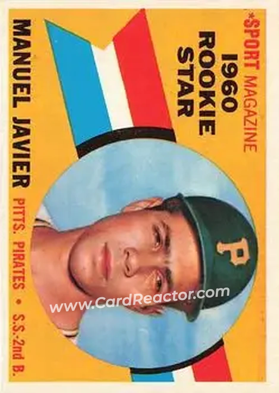 1960 Topps #133 - Julian Javier - Pittsburgh Pirates - Front 1960 Topps #133 - Julian Javier - Pittsburgh Pirates - Front