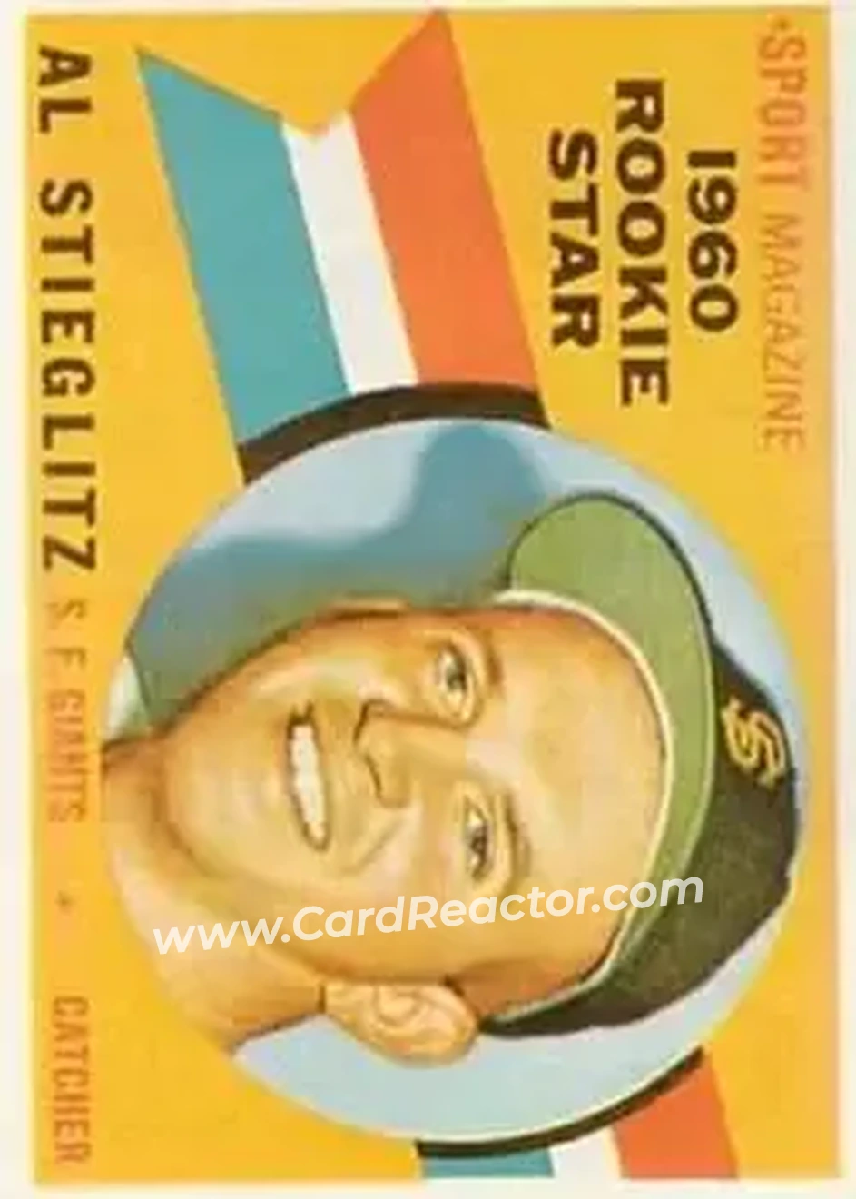 1960 Topps #144 - Al Stieglitz - San Francisco Giants - Front