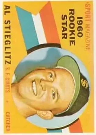 1960 Topps #144 - Al Stieglitz - San Francisco Giants