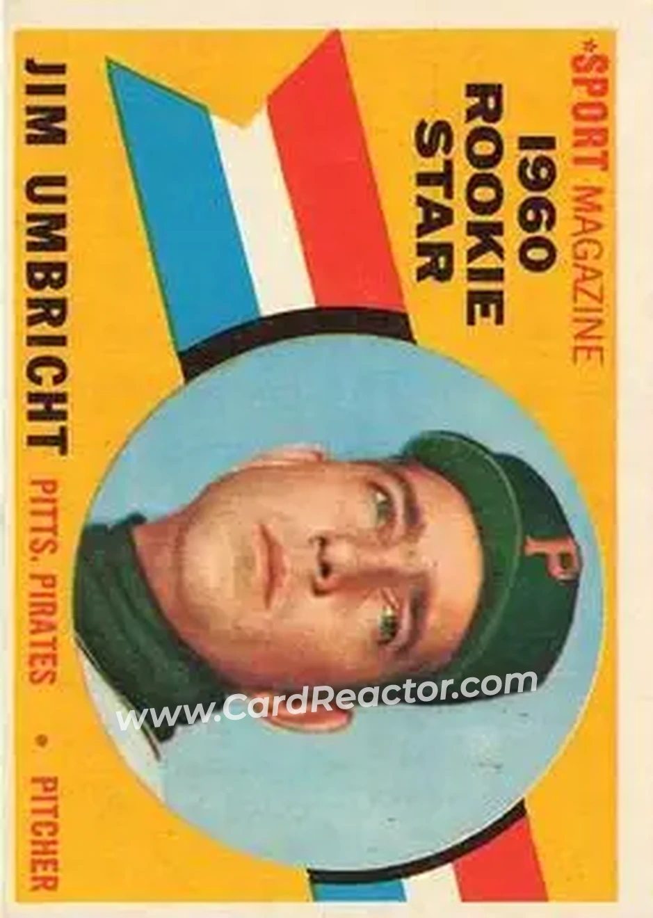 1960 Topps #145 - Jim Umbricht - Pittsburgh Pirates - Front
