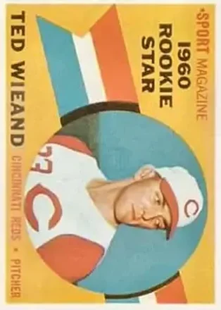 1960 Topps #146 - Ted Wieand - Cincinnati Reds