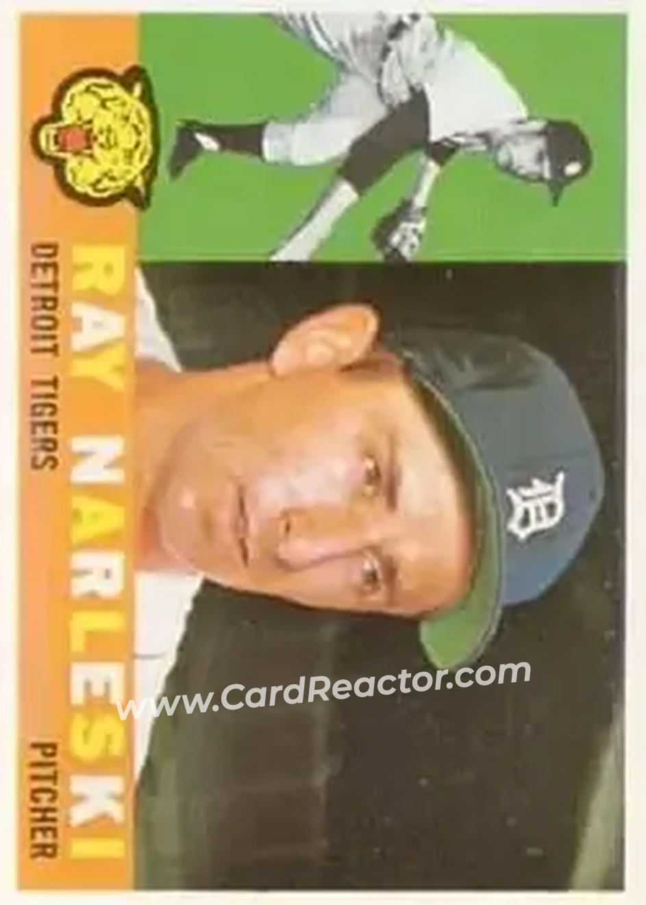 1960 Topps #161 - Ray Narleski - Detroit Tigers - Front