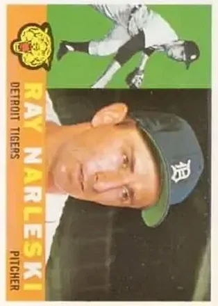 1960 Topps #161 - Ray Narleski - Detroit Tigers 1960 Topps #161 - Ray Narleski - Detroit Tigers