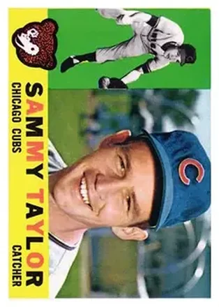 1960 Topps #162 - Sam Taylor - Chicago Cubs