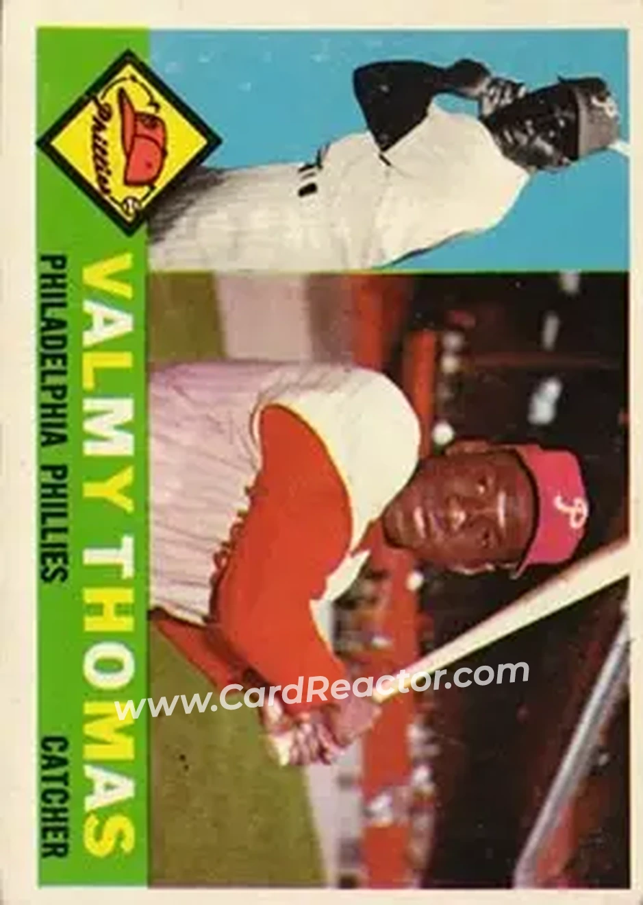 1960 Topps #167 - Valmy Thomas - Philadelphia Phillies - Front