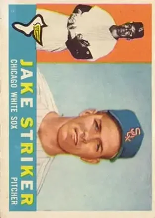 1960 Topps #169 - Jake Striker - Chicago White Sox