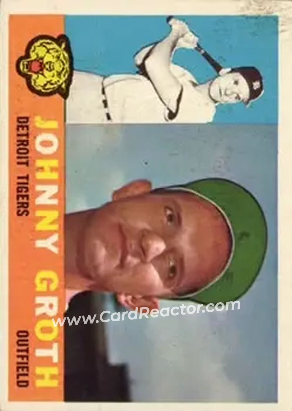 1960 Topps #171 - Johnny Groth - Detroit Tigers - Front