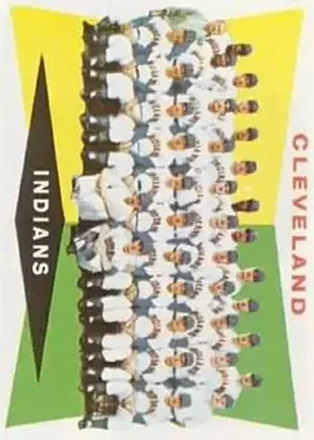 1960 Topps #174 - Cleveland Indians TC, CL - Cleveland Indians - Cleveland Indians 1960 Topps #174 - Cleveland Indians TC, CL - Cleveland Indians - Cleveland Indians