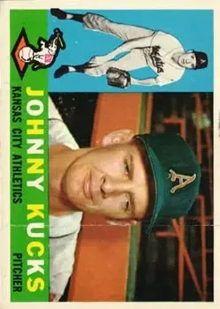 1960 Topps #177 - Johnny Kucks - Kansas City Athletics 1960 Topps #177 - Johnny Kucks - Kansas City Athletics