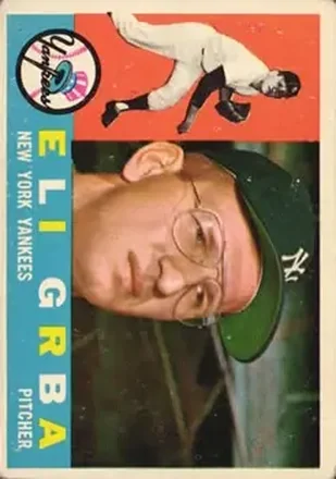 1960 Topps #183 - Eli Grba - New York Yankees 1960 Topps #183 - Eli Grba - New York Yankees