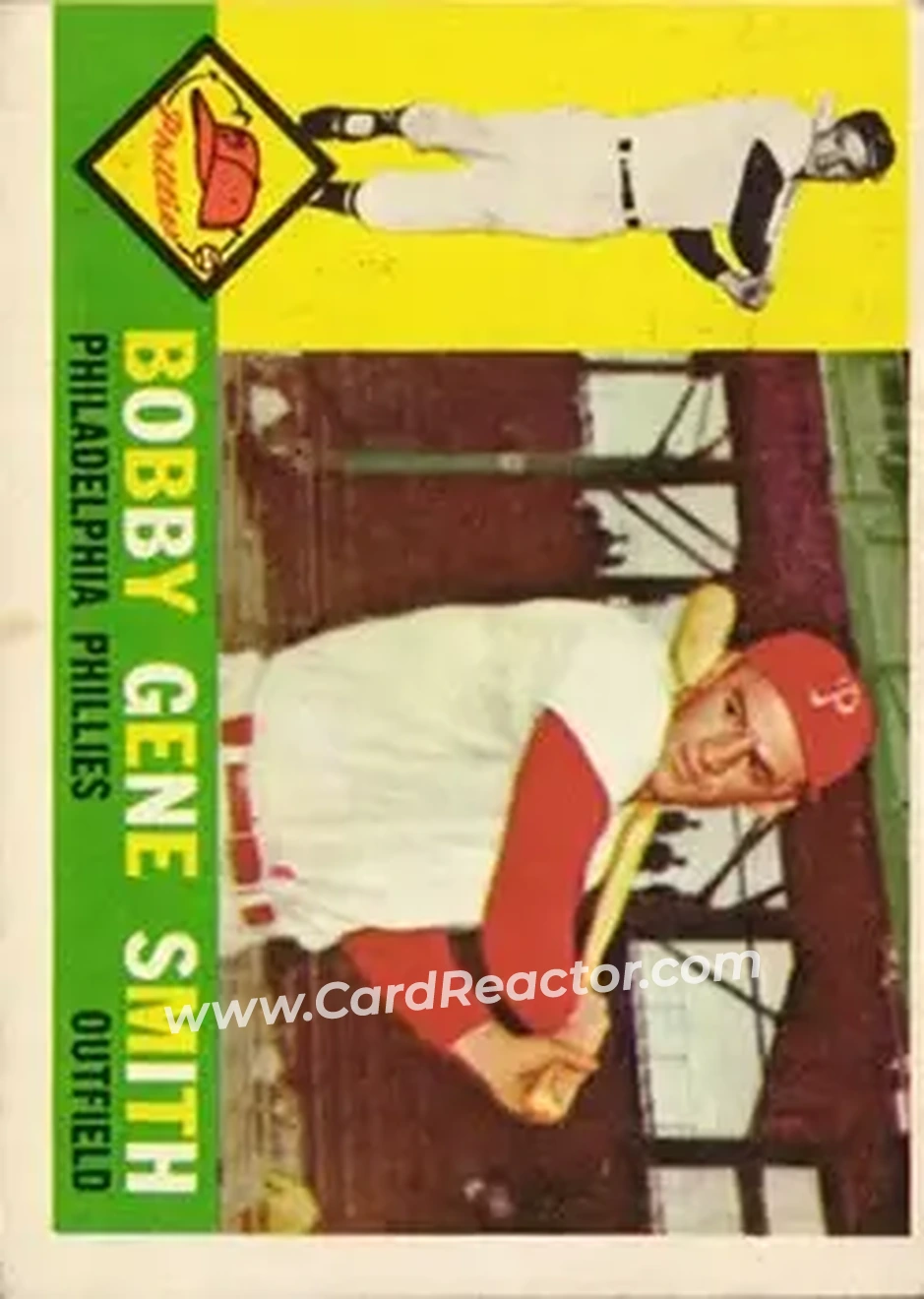 1960 Topps #194 - Bobby Gene Smith - Philadelphia Phillies - Front