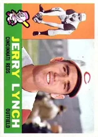 1960 Topps #198 - Jerry Lynch - Cincinnati Reds