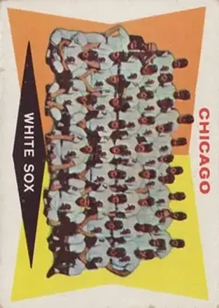 1960 Topps #208 - Chicago White Sox TC, CL - Chicago White Sox - Chicago White Sox