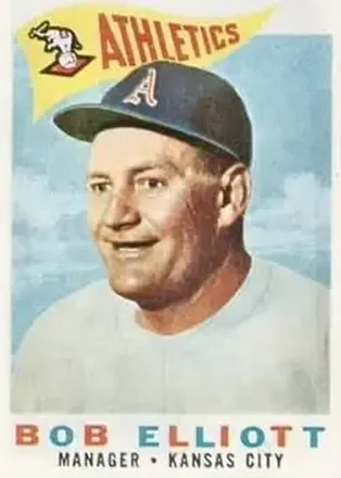 1960 Topps #215 - Bob Elliott - Kansas City Athletics 1960 Topps #215 - Bob Elliott - Kansas City Athletics