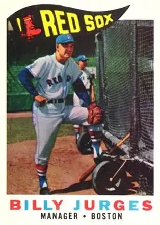 1960 Topps #220 - Billy Jurges - Boston Red Sox