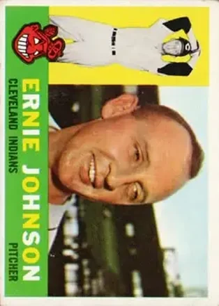 1960 Topps #228 - Ernie Johnson - Cleveland Indians