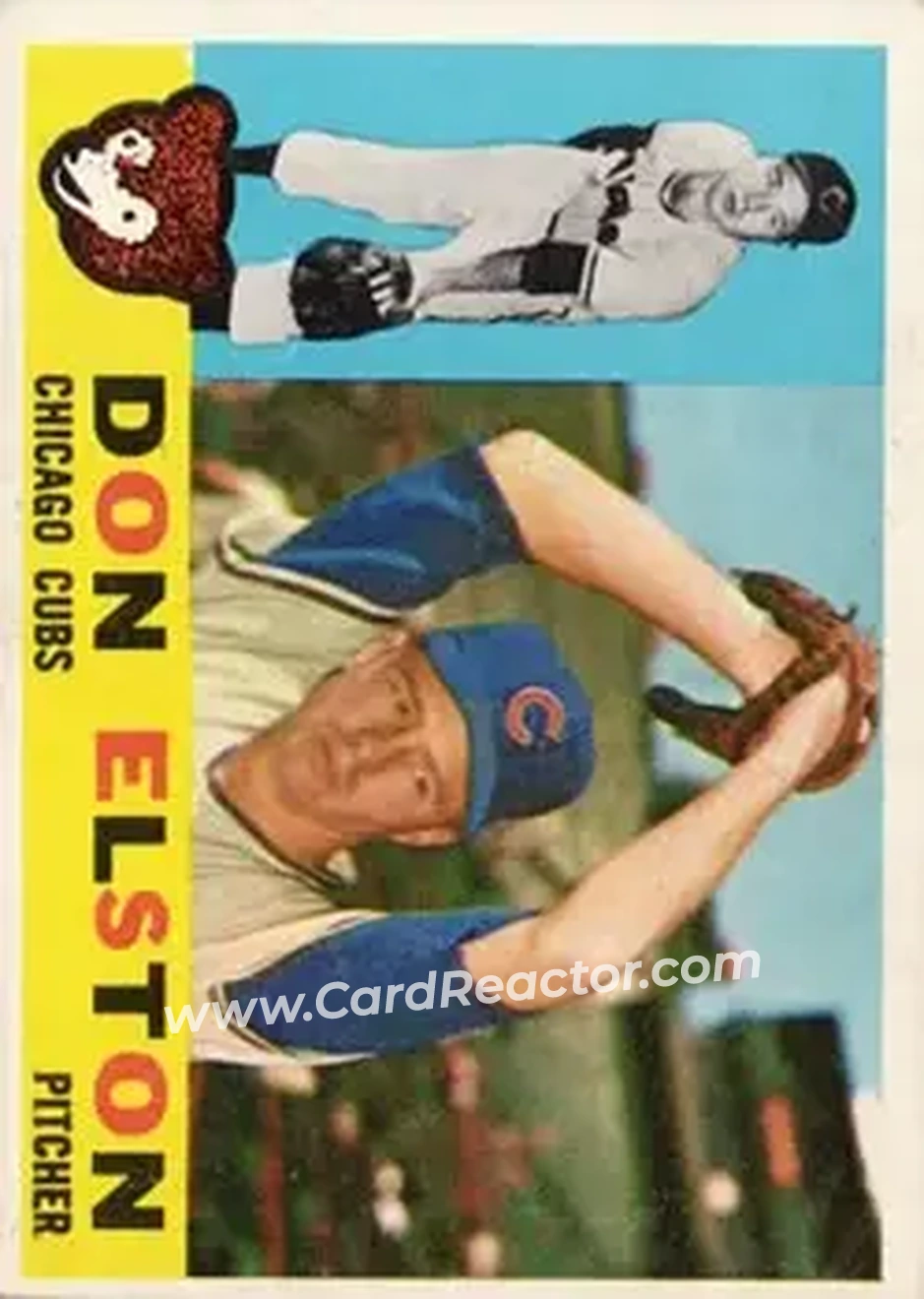 1960 Topps #233 - Don Elston - Chicago Cubs - Front