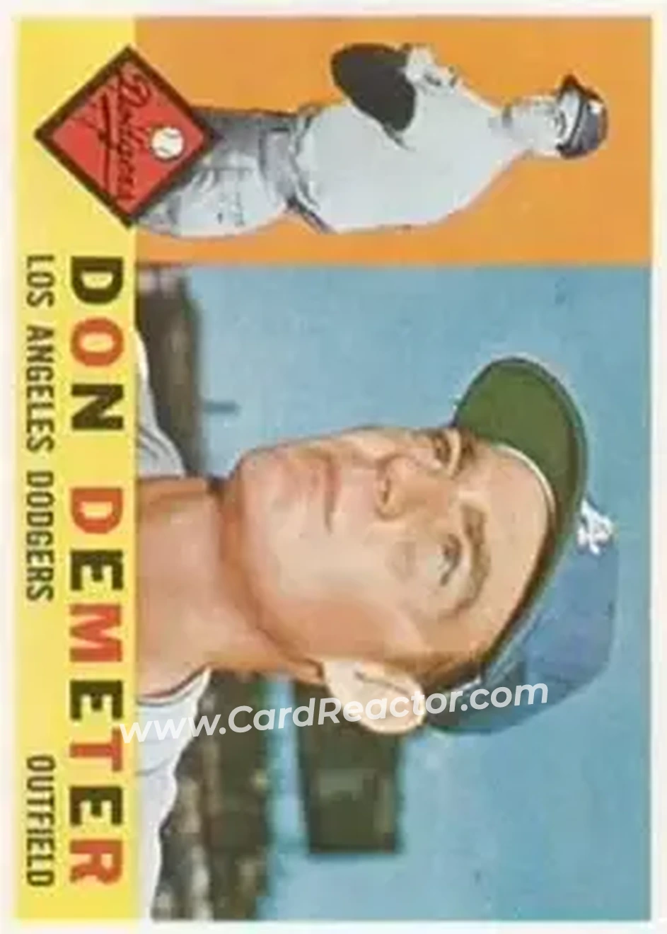 1960 Topps #234 - Don Demeter - Los Angeles Dodgers - Front