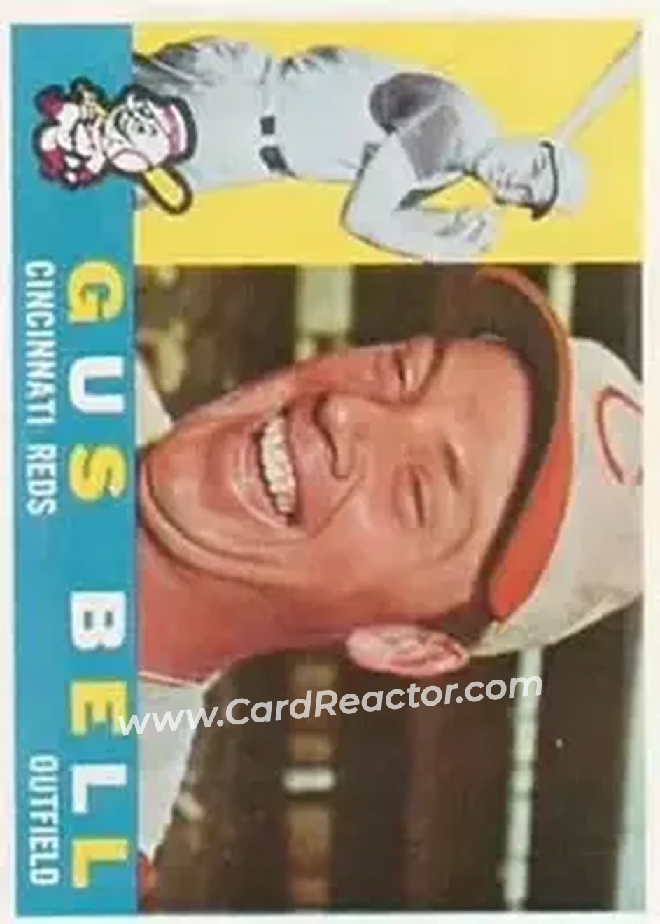 1960 Topps #235 - Dave Bell - Cincinnati Reds - Front