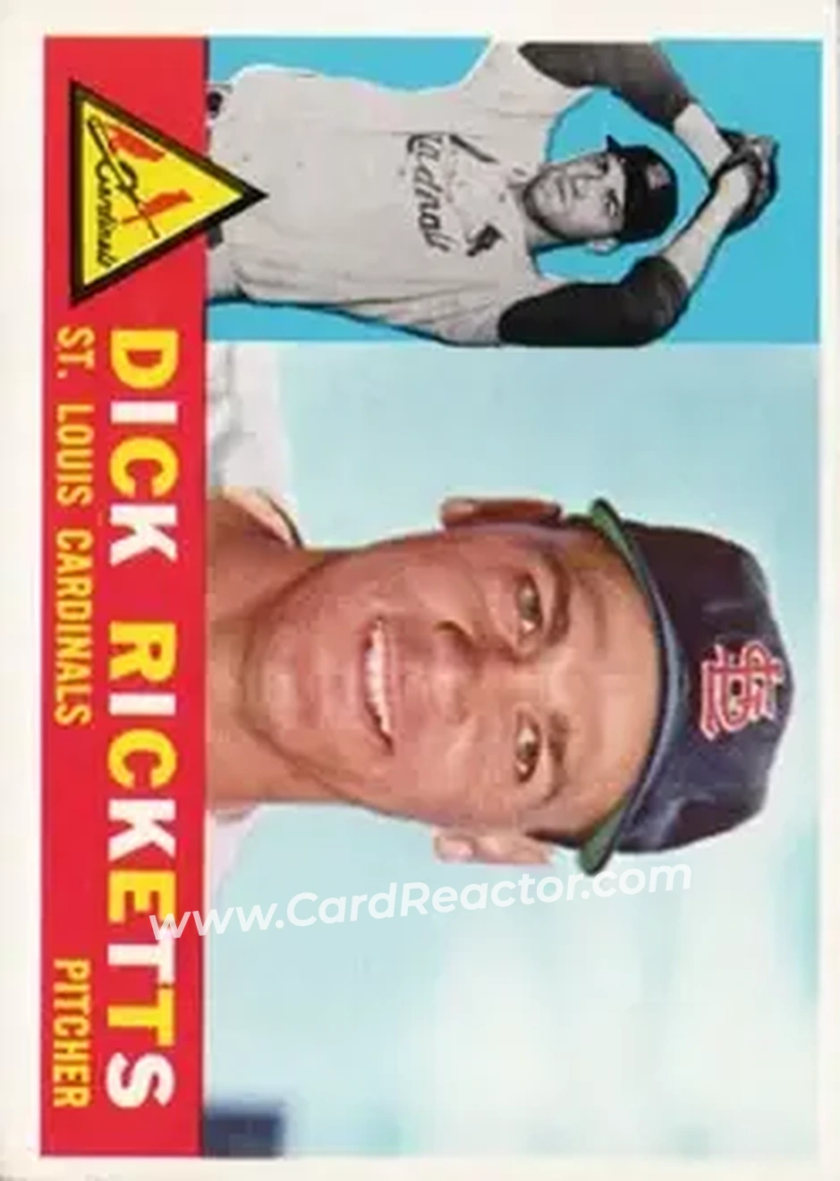 1960 Topps #236 - Dick Ricketts - St. Louis Cardinals - Front