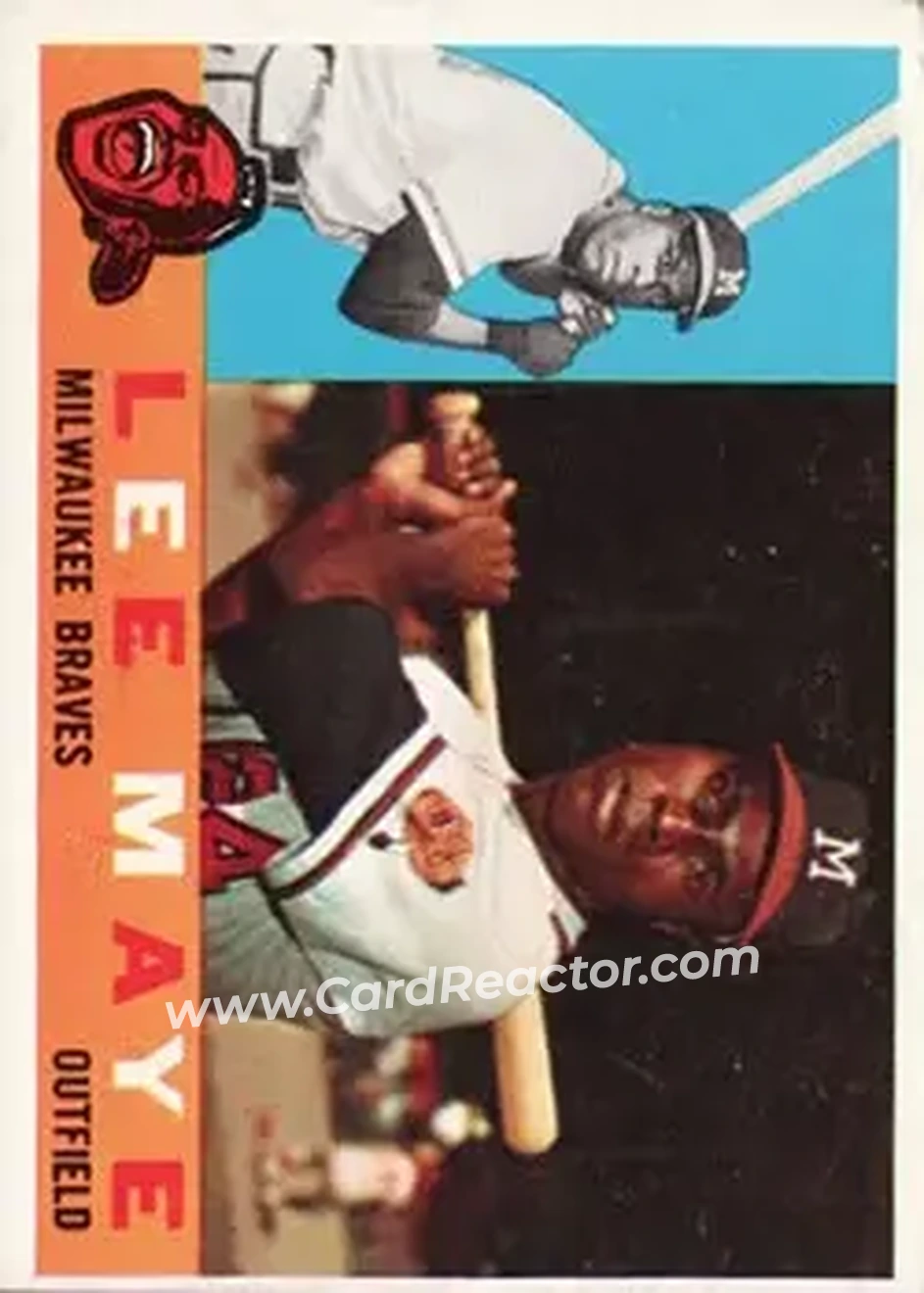 1960 Topps #246 - Lee Maye - Milwaukee Braves - Front