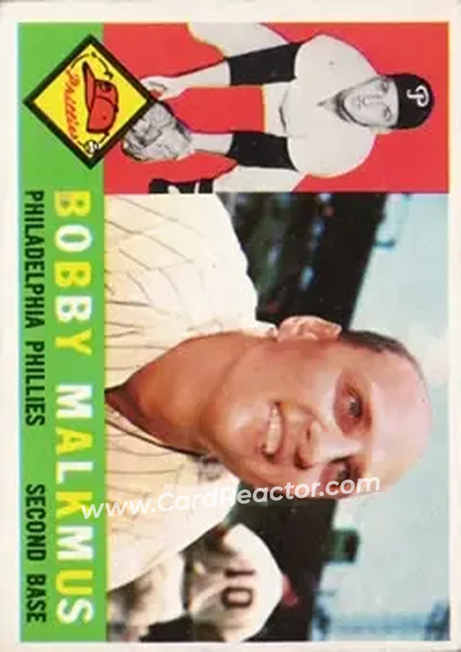 1960 Topps #251 - Bob Malkmus - Philadelphia Phillies - Front