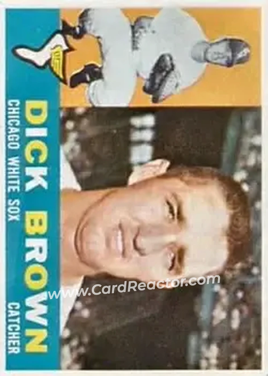 1960 Topps #256 - Dick Brown - Chicago White Sox - Front 1960 Topps #256 - Dick Brown - Chicago White Sox - Front