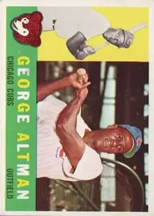 1960 Topps #259 - George Altman - Chicago Cubs