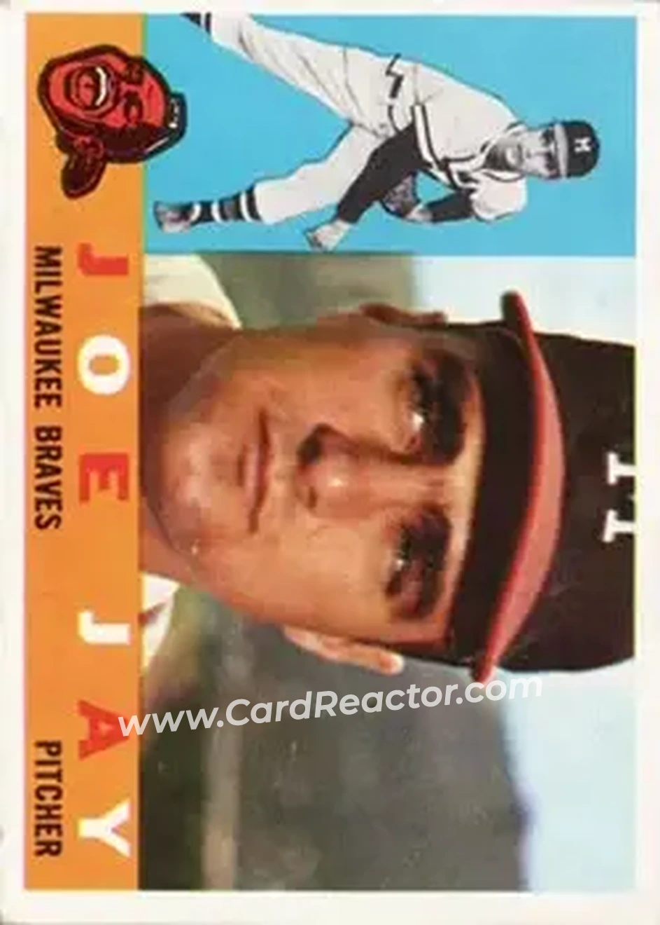 1960 Topps #266 - Joe Jay - Milwaukee Braves - Front