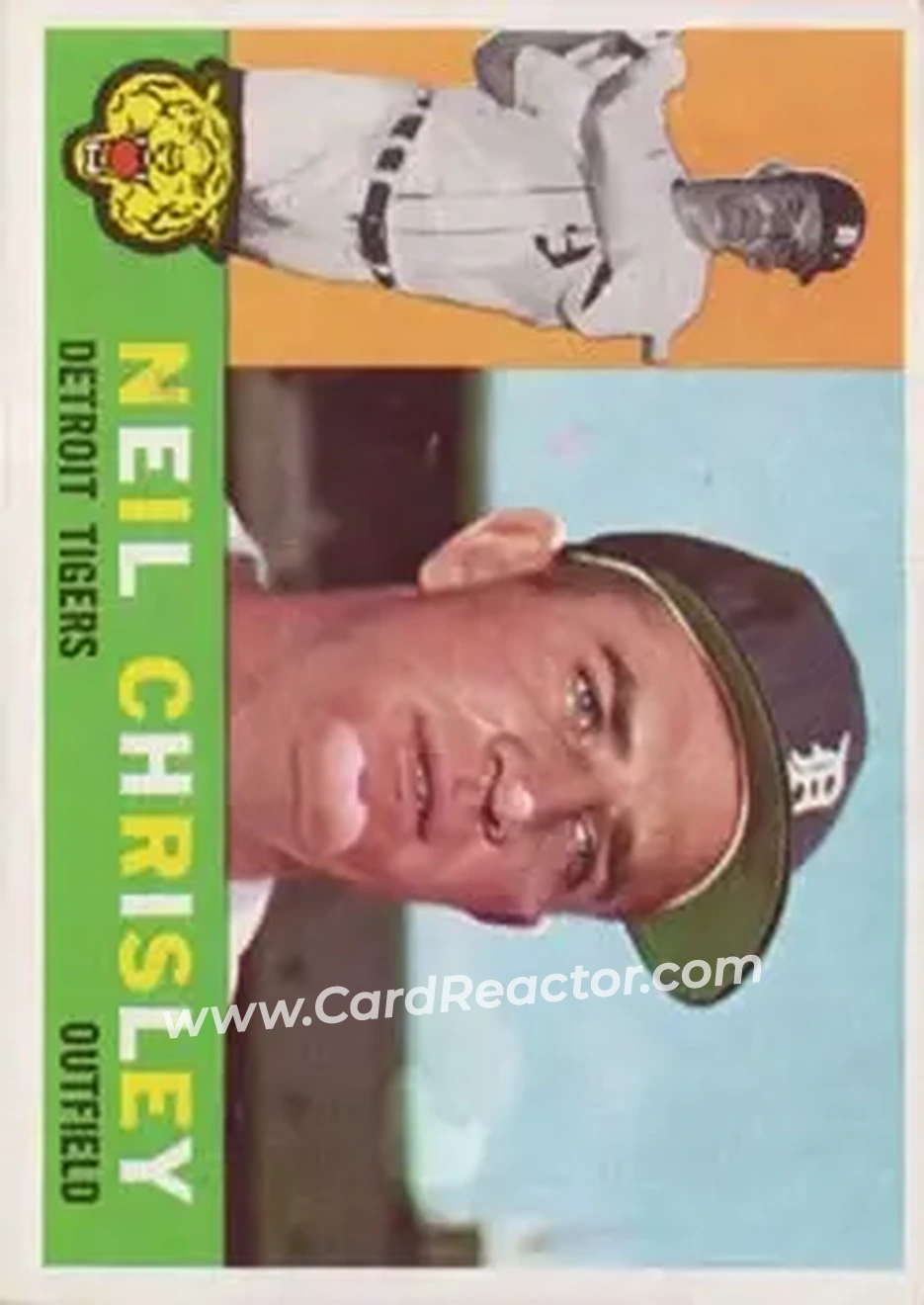 1960 Topps #273 - Neil Chrisley - Detroit Tigers - Front 1960 Topps #273 - Neil Chrisley - Detroit Tigers - Front