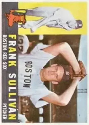 1960 Topps #280 - Frank Sullivan - Boston Red Sox 1960 Topps #280 - Frank Sullivan - Boston Red Sox