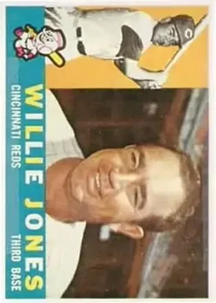 1960 Topps #289 - Willie Jones - Cincinnati Reds