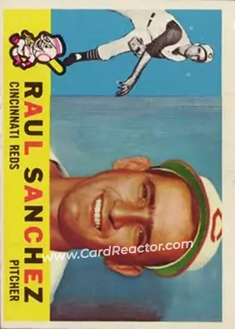 1960 Topps #311 - Raul Sanchez - Cincinnati Reds - Front