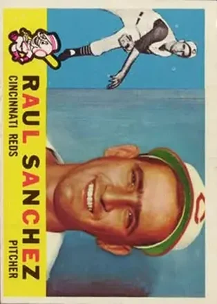 1960 Topps #311 - Raul Sanchez - Cincinnati Reds