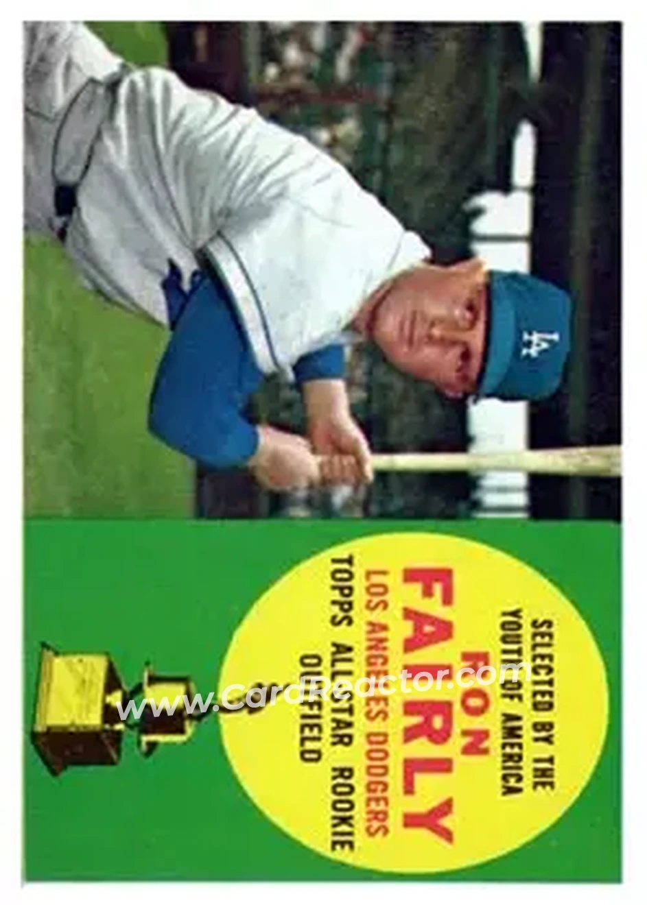 1960 Topps #321 - Ron Fairly - Los Angeles Dodgers - Front