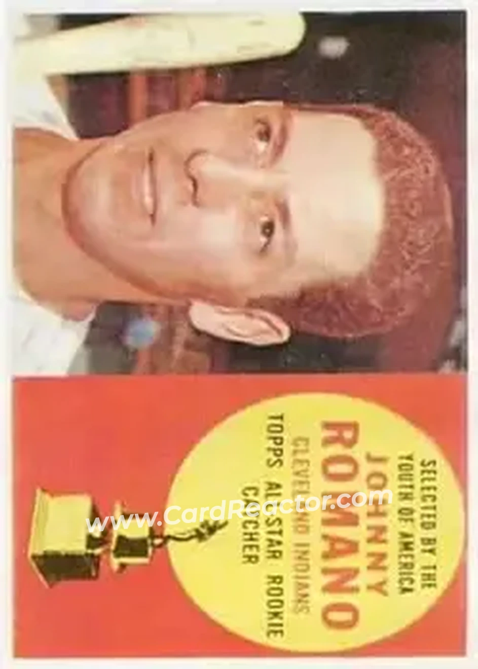 1960 Topps #323 - John Romano - Cleveland Indians - Front