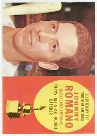 1960 Topps #323 - John Romano - Cleveland Indians
