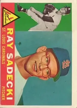 1960 Topps #327 - Ray Sadecki - St. Louis Cardinals