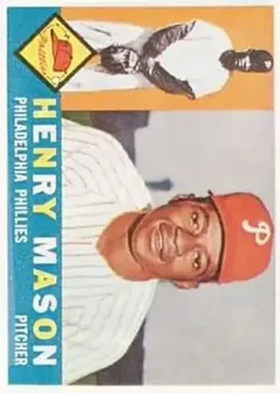 1960 Topps #331 - Henry Mason - Philadelphia Phillies