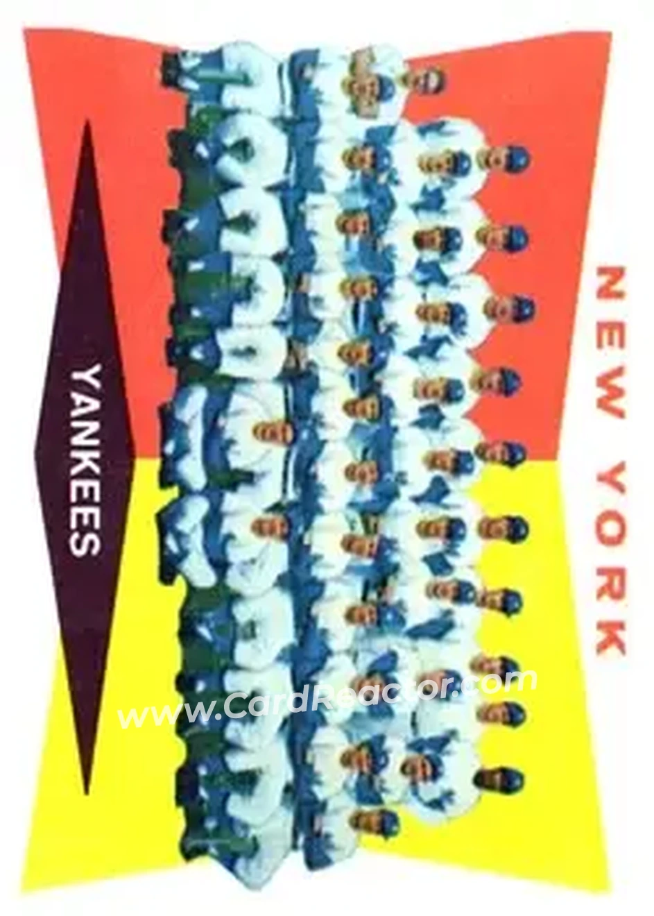 1960 Topps #332 - New York Yankees TC, CL - New York Yankees - New York Yankees - Front 1960 Topps #332 - New York Yankees TC, CL - New York Yankees - New York Yankees - Front