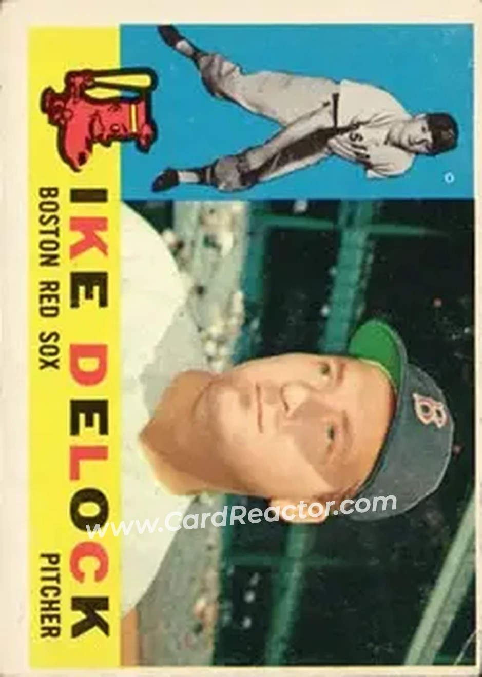 1960 Topps #336 - Ike Delock - Boston Red Sox - Front
